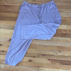 LOFT Women's Lavender Cropped Pants